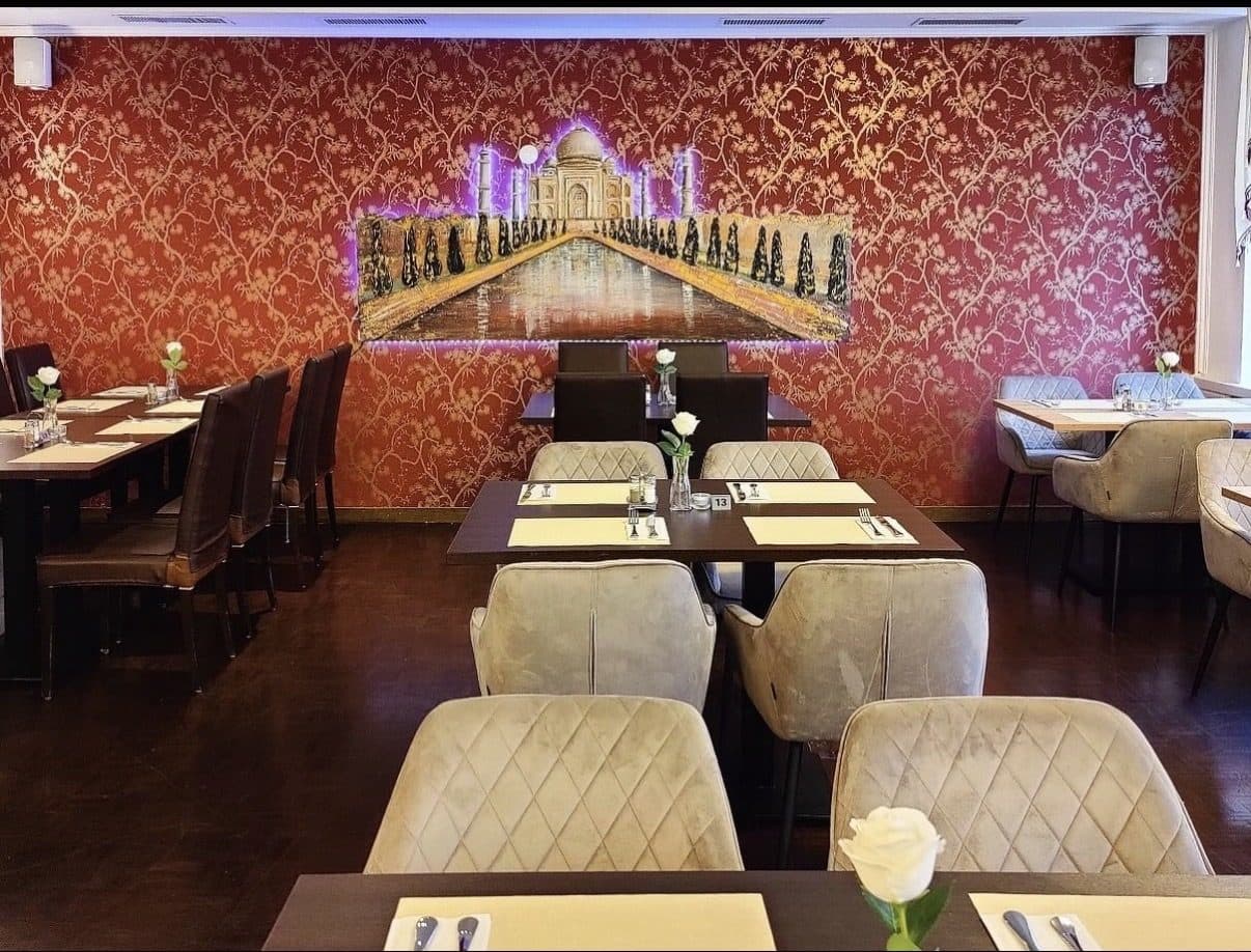 Sitzplätze im Baaz Indian Restaurant Aarau